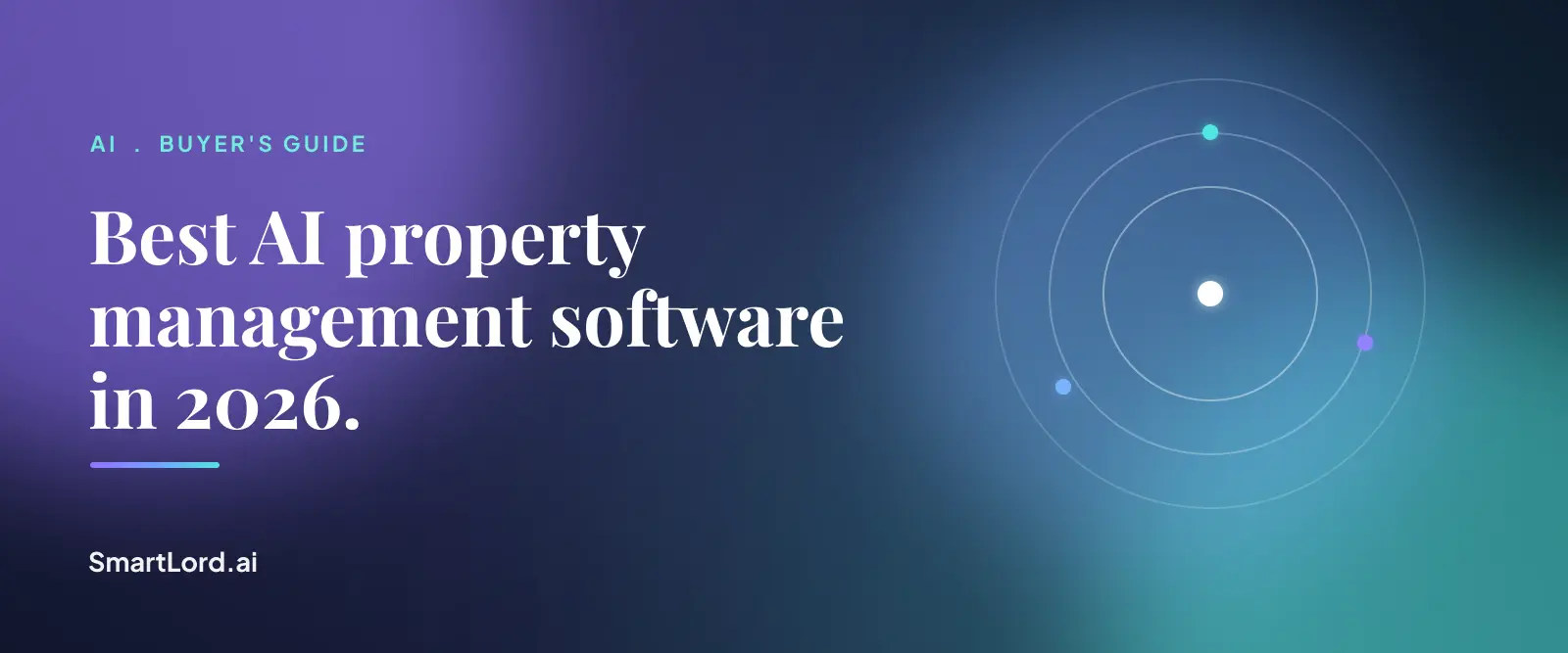 Best AI property management software in 2026, SmartLord.ai brand illustration