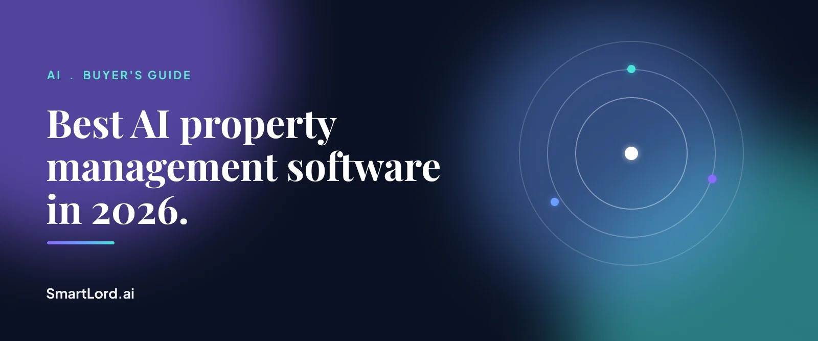 Best AI property management software in 2026, SmartLord.ai brand illustration